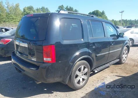 2015 Honda Pilot Touring from USA, damaged, VIN 5FNYF4H9XFB024862